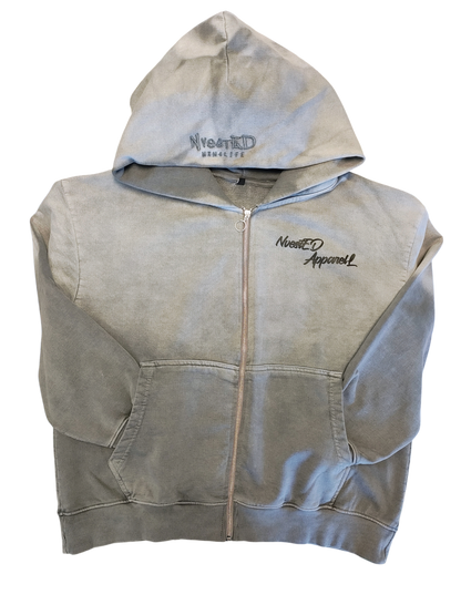 NvestED Apparel – Stone Grey Stack Bottoms Sweatsuit