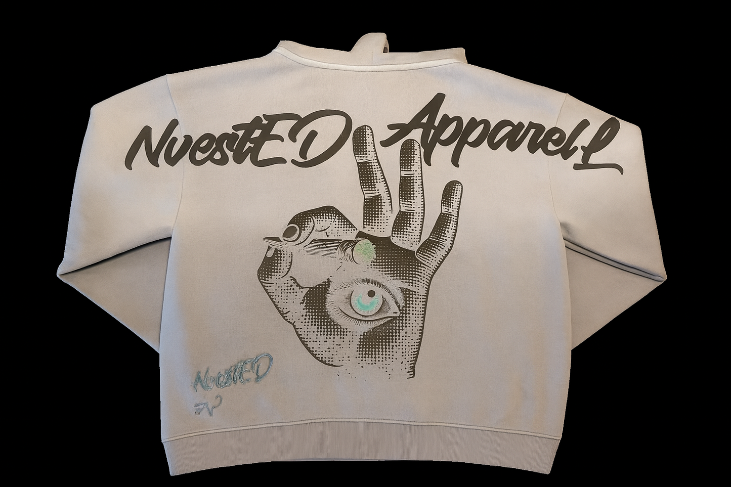 NvestED Apparel – Stone Grey Stack Bottoms Sweatsuit
