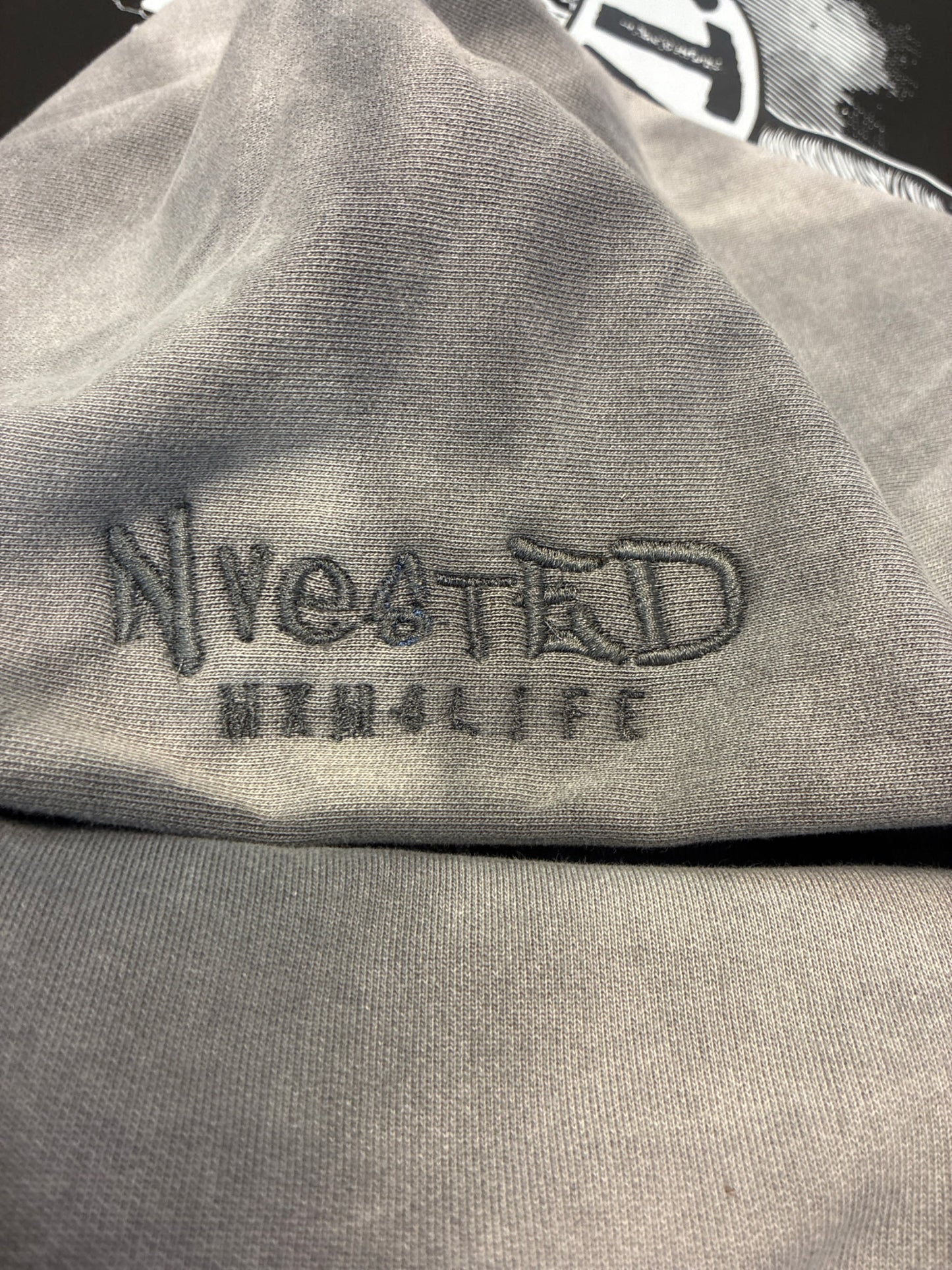 NvestED Apparel – Stone Grey Stack Bottoms Sweatsuit